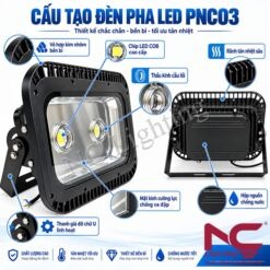 Cấu tạo đèn pha LED PNC03