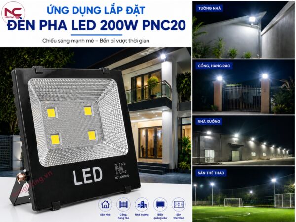 pnc20 được ứng dụng rộng rãi ở môi trường ngoài trời