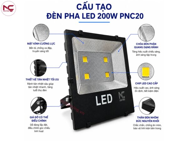 pnc20 có cấu tạo chắc chắn