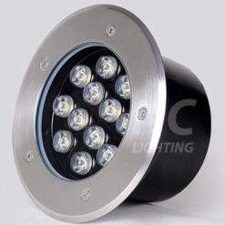 Đèn led đổi màu 12w âm đất -1