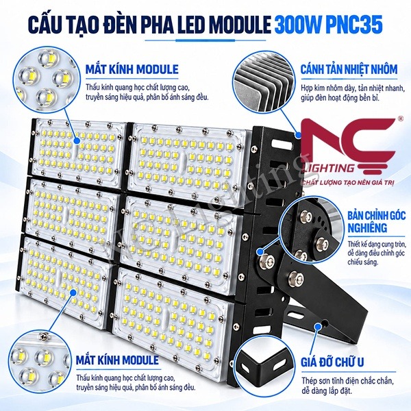 cau-tao-den-pha-led-pnc35 Cấu tạo đèn pha LED PNC35