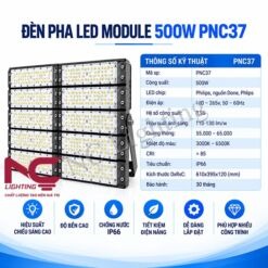 Thông số kỹ thuật đèn pha LED PNC37