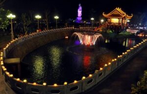 Cột đèn sân vườn tại Quảng Ninh
