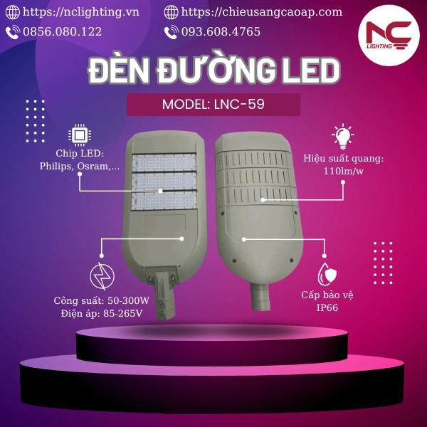 mô tả đèn đường led lnc59