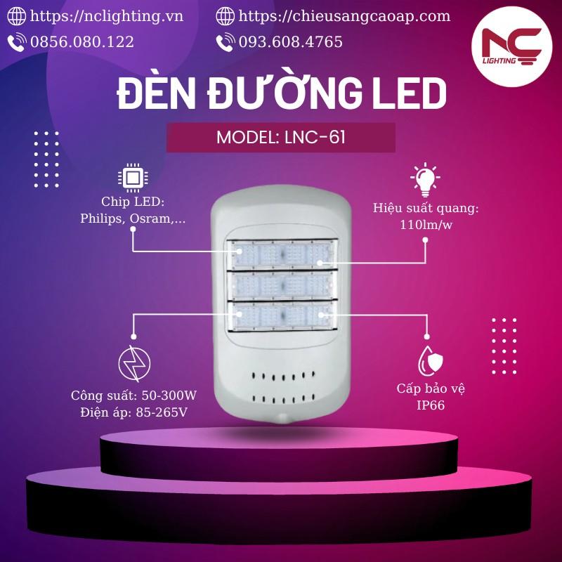 mô tả đèn đường led lnc-61