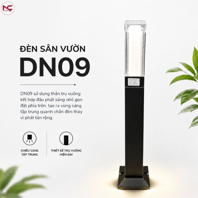 DN09 thân vuông