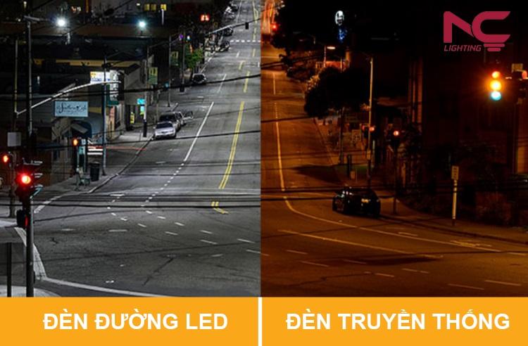 Đèn LED chiếu sáng đường phố