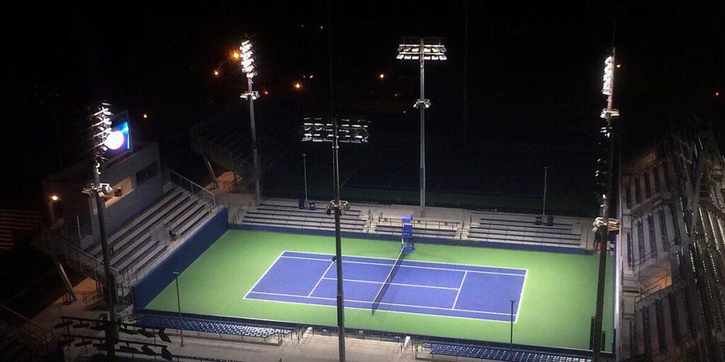 Tiêu chuẩn chiếu sáng sân tennis