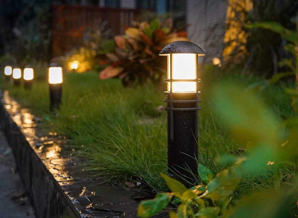 ứng dụng đèn nấm sân vườn 2