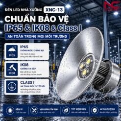 XNC-13 đạt cấp độ bảo vệ IP65