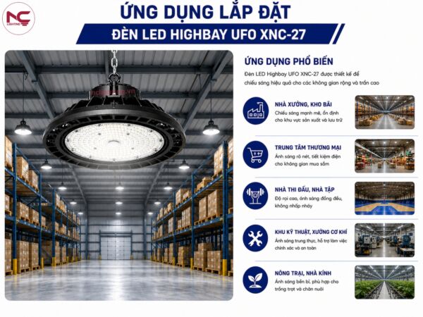 xnc-27 được ứng dụng lắp đặt rộng rãi