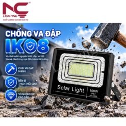 Đèn pha năng lượng mặt trời PNC-47 chống va đập