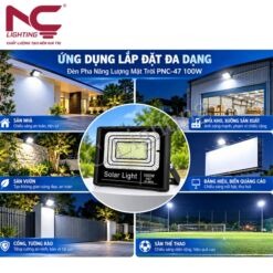 Ứng dụng đèn pha năng lượng mặt trời PNC-47