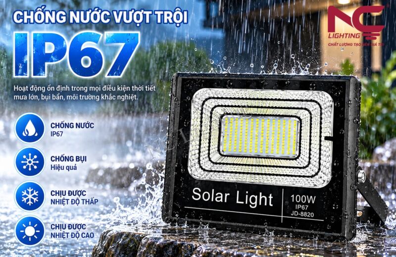 Ưu điểm đèn pha năng lượng mặt trời PNC-47