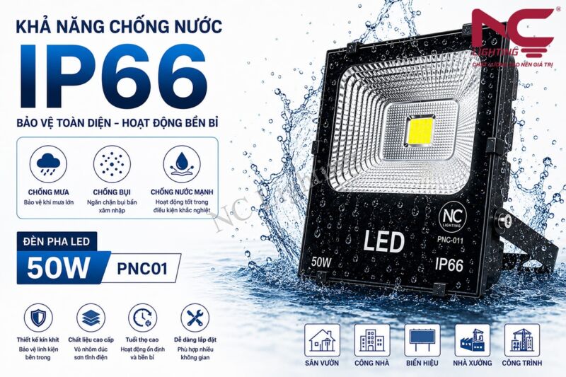 Tiêu chuẩn chất lượng đèn pha PNC01