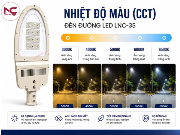 lnc-35 đa dạng nhiệt độ màu