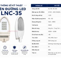 thông số kỹ thuật của lnc-35