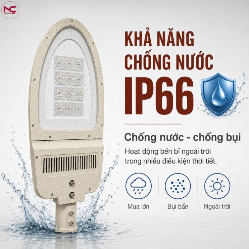 LNC-35 đạt tiêu chuẩn chống nước IP66