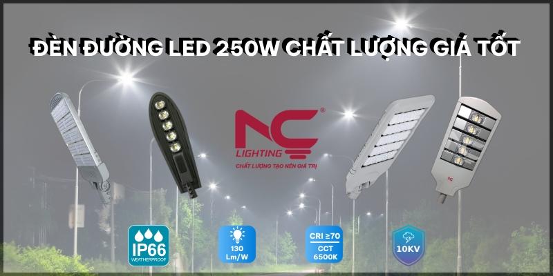 banner đèn đường led 250w