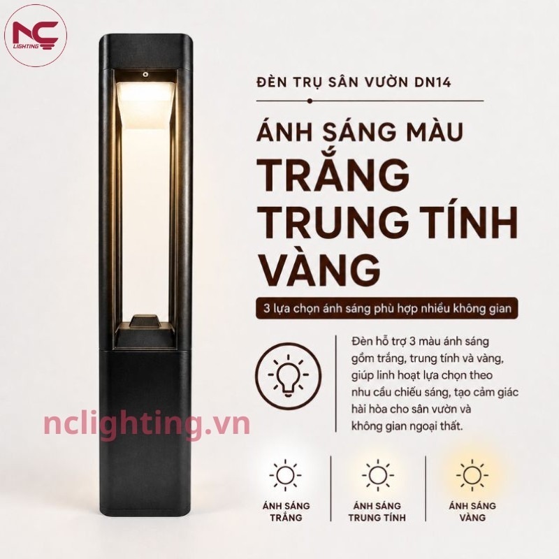 DN14 có đa dạng màu ánh sáng