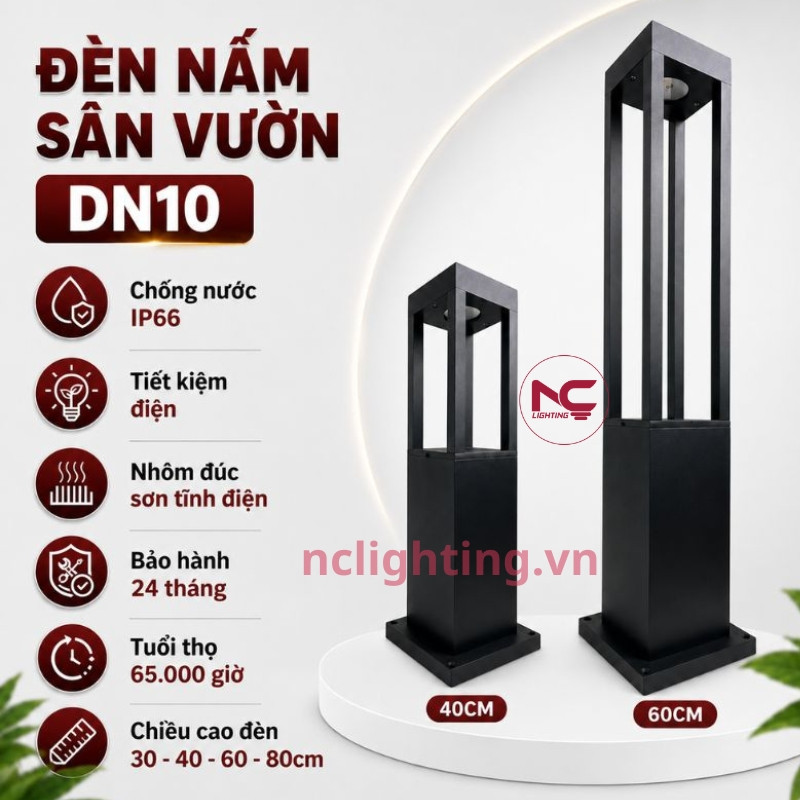 DN10 có tuổi thọ lên đến 65.000 giờ