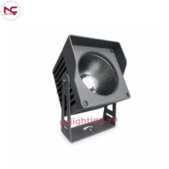 Đèn Hắt Cột Vuông Xám NCRCVX