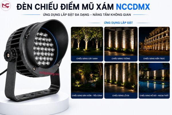 NCCDMX được sử dụng nhiều môi trường ngoài trời