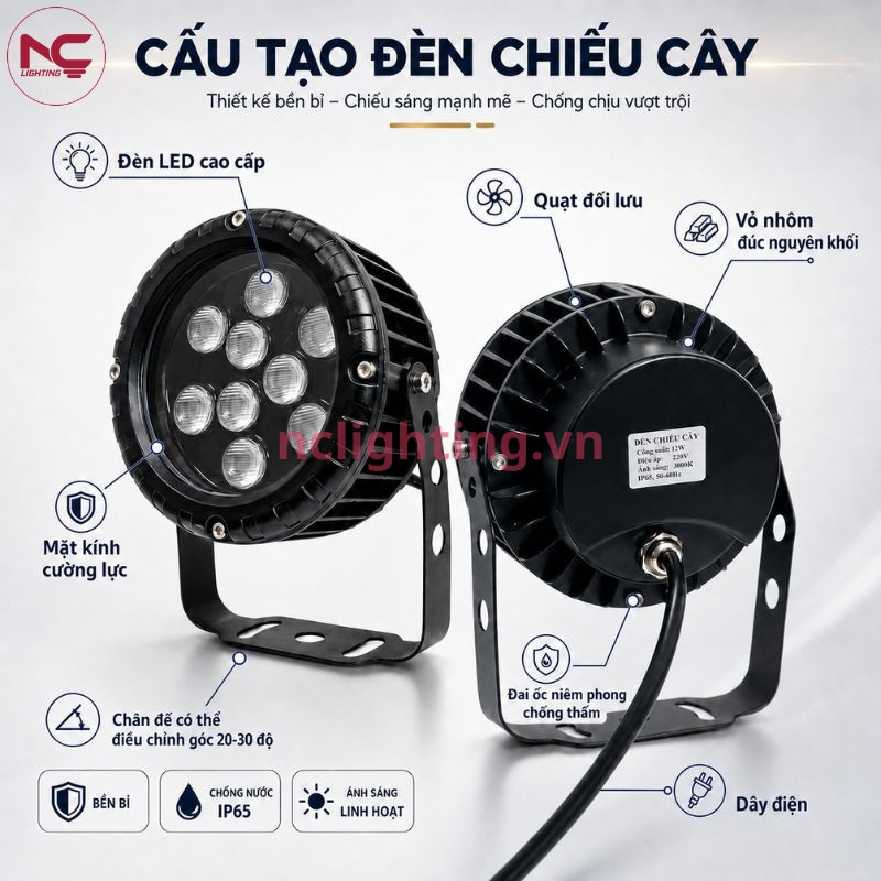 NCC2D có cấu tạo vô cùng chăc chắn