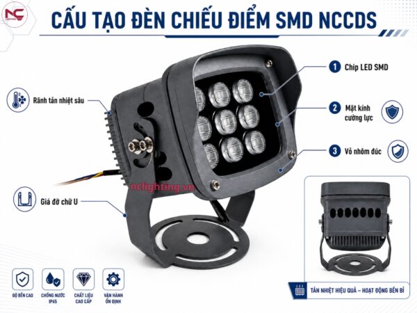 NCCDS thiết kế mặt sâu