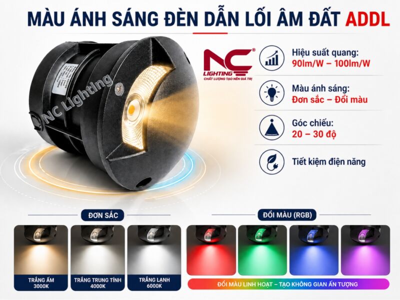 addl có thể kiểm soát ánh sáng