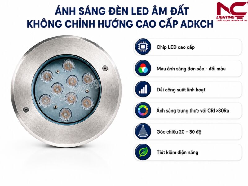 adkch sử dụng chip led cao cấp