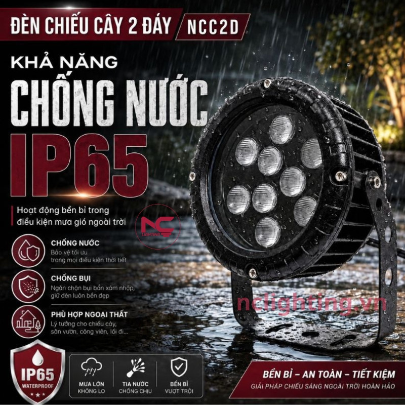 NCC2D theo tiêu chuẩn chống nước IP65