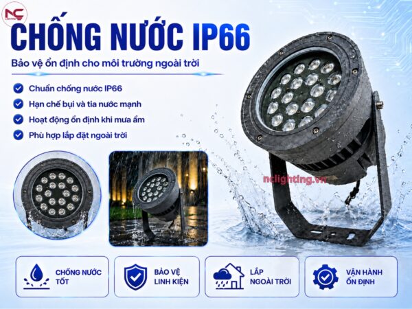 NCCDCC chuẩn chống nước IP66