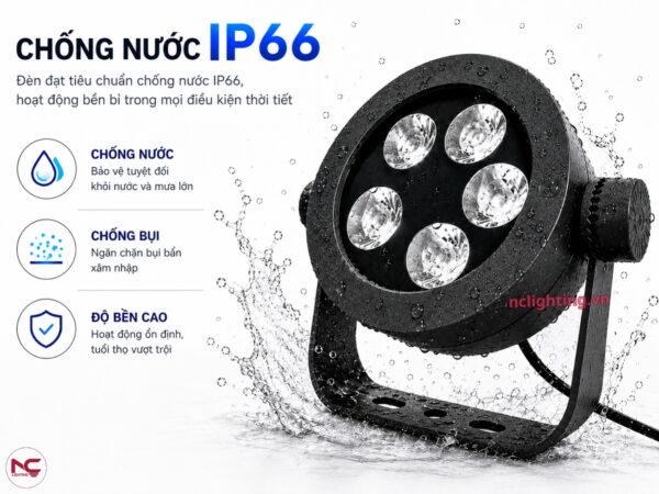 NCRCTK đạt chuẩn chống nước IP66