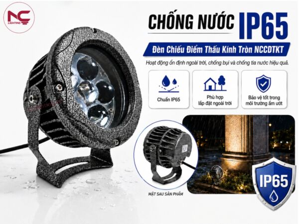 NCCDTKT chuẩn chống nước IP65