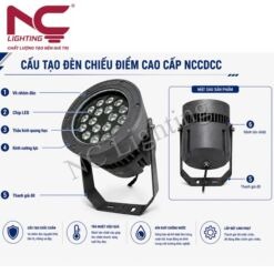 Cấu tạo đèn chiếu điểm cao cấp NCCDCC