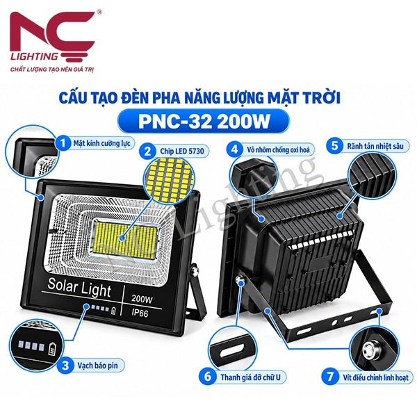 cau-tao-den-pha-nang-luong-mat-troi-pnc-32 Cấu tạo đèn pha năng lượng mặt trời PNC-32