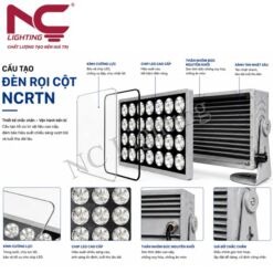 Cấu tạo đèn rọi tòa nhà NCRTN