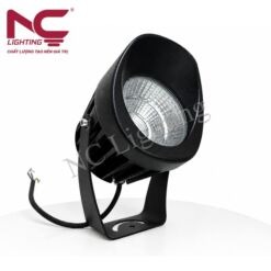 Đèn hắt cột mũ đen NCRCMD