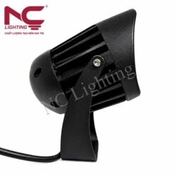 Đèn hắt cột mũ đen NCRCMD