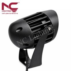 Đèn hắt cột mũ đen NCRCMD