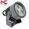 Đèn rọi cột tròn xám NCRCTX