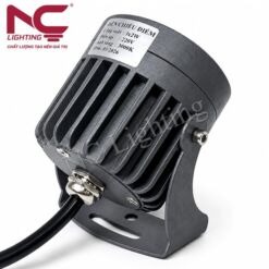 Đèn rọi cột tròn xám NCRCTX