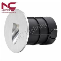 Đèn tròn mặt nhôm âm cầu thang ACTTMN