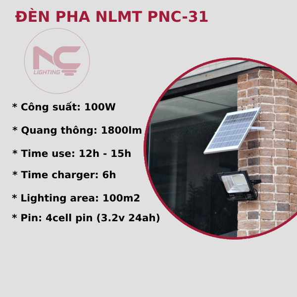 đèn pha năng lượng mặt trời PNC-31