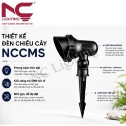 Thiết kế đèn chiếu cây mũ SMD NCCMS