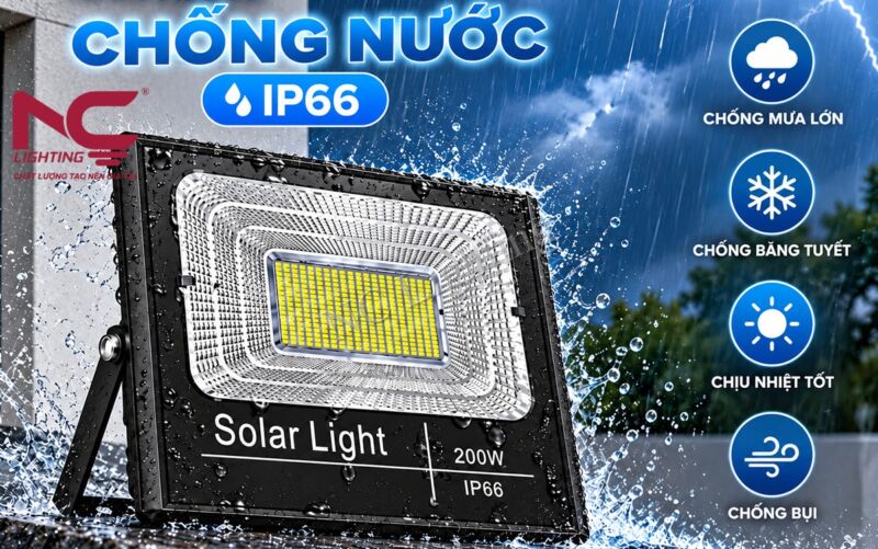 Ưu điểm đèn pha năng lượng mặt trời PNC-32