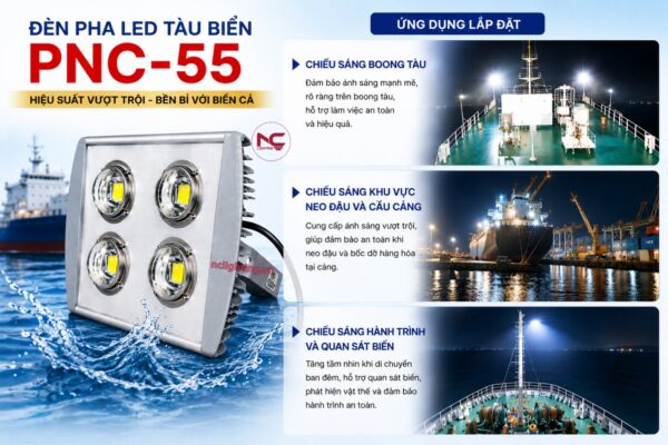 pnc-55 được sử dụng rộng rãi và phù hợp với môi trường biển