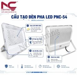 Cấu tạo đèn pha Led PNC-54