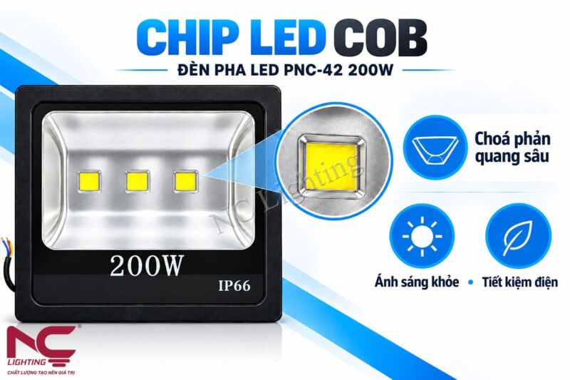 Ưu điểm đèn pha LED PNC-42